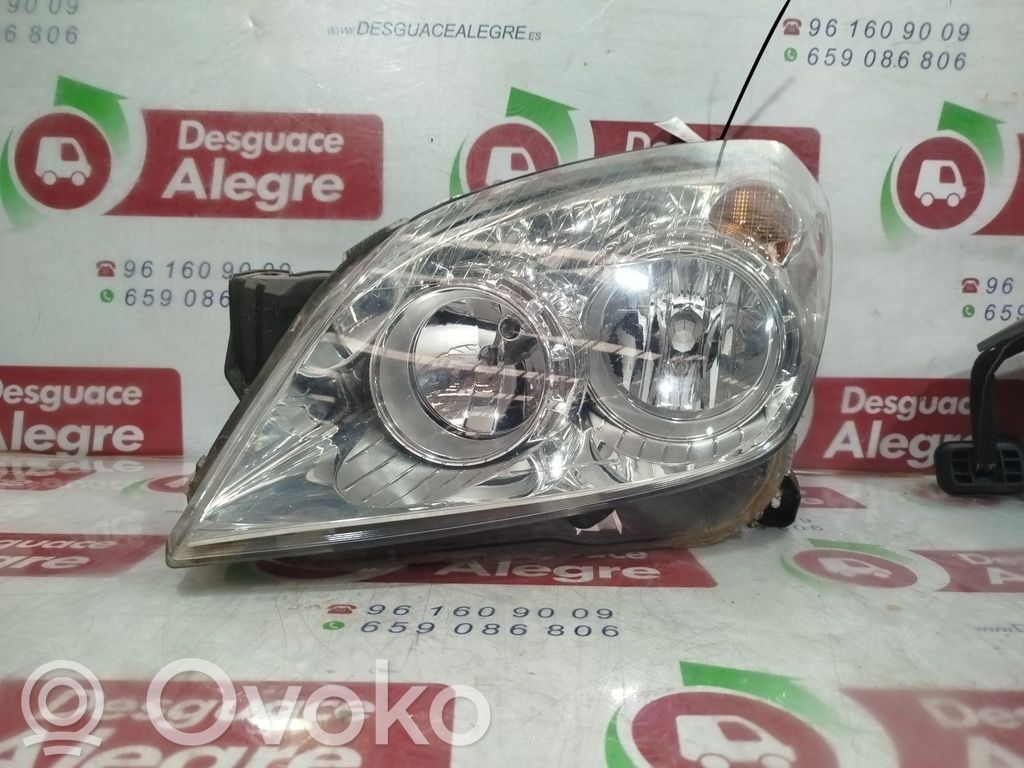 Opel Astra H Etu-/Ajovalo 