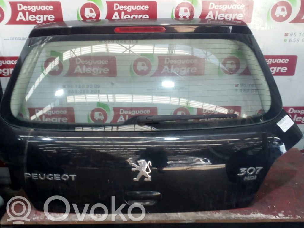 Peugeot 307 Tylna klapa bagażnika 