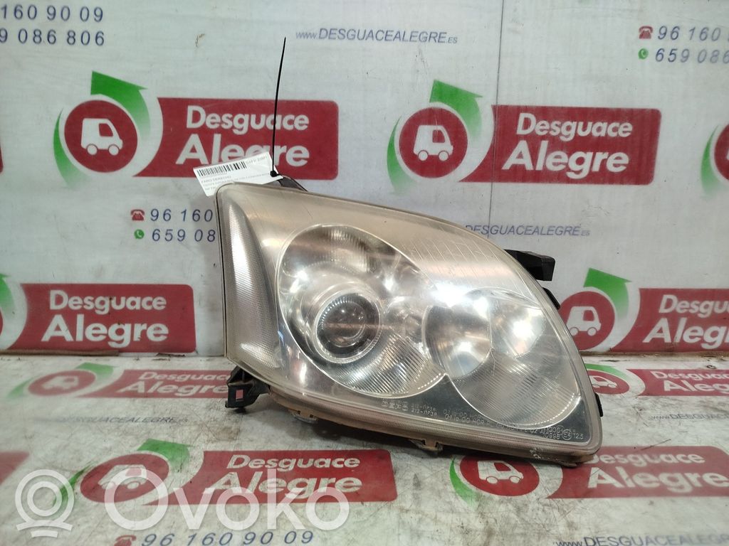Toyota Avensis T250 Phare frontale 