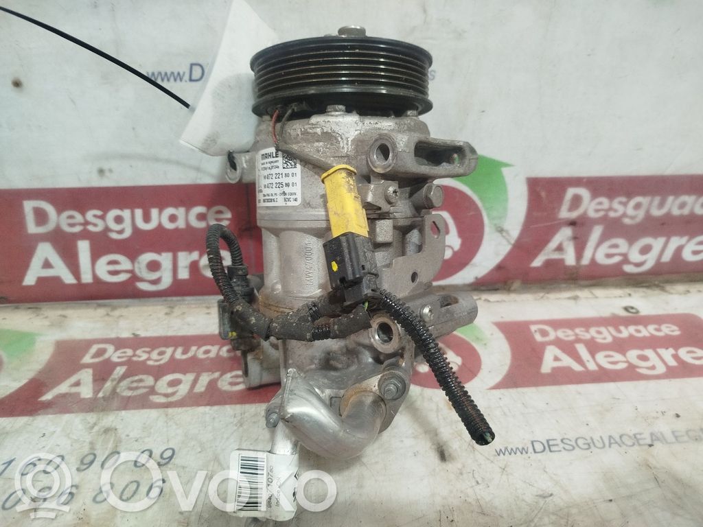 Peugeot 308 Ilmastointilaitteen kompressorin pumppu (A/C) 