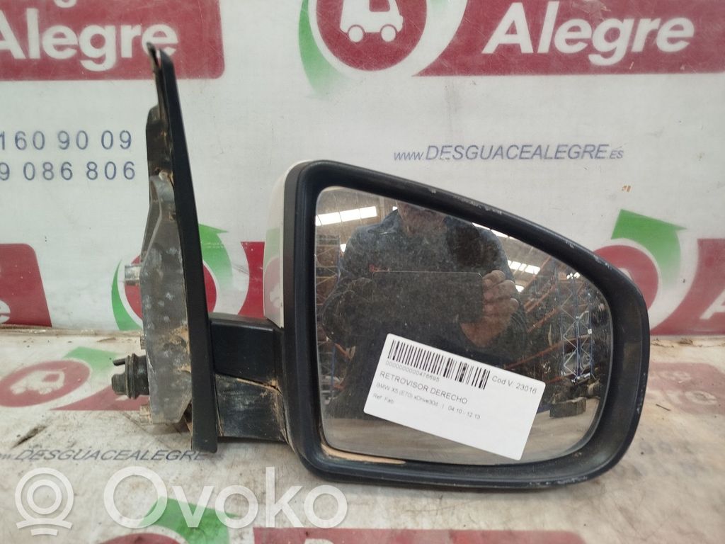 BMW X5 E70 Espejo lateral eléctrico de la puerta delantera