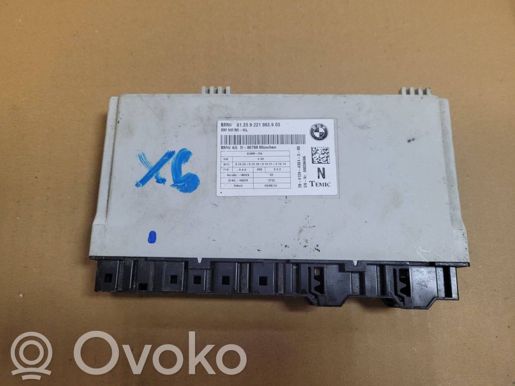 BMW X6 E71 Modul comandă scaune 