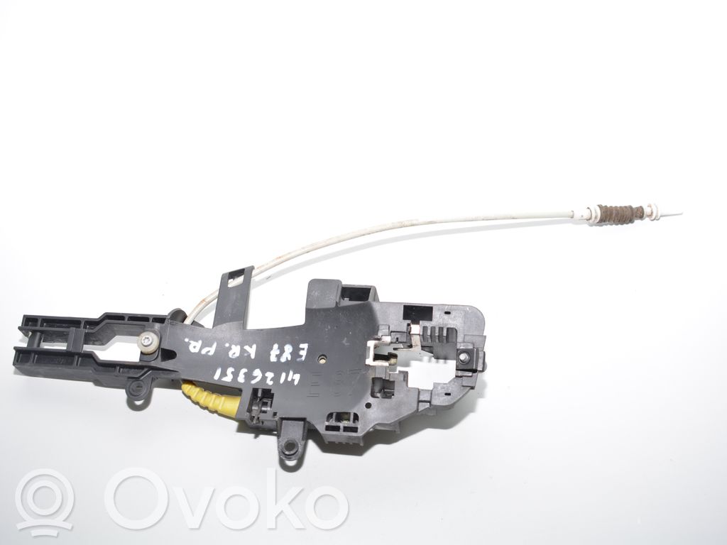 BMW 1 E81 E87 Etuoven ulkokahvan kehys 