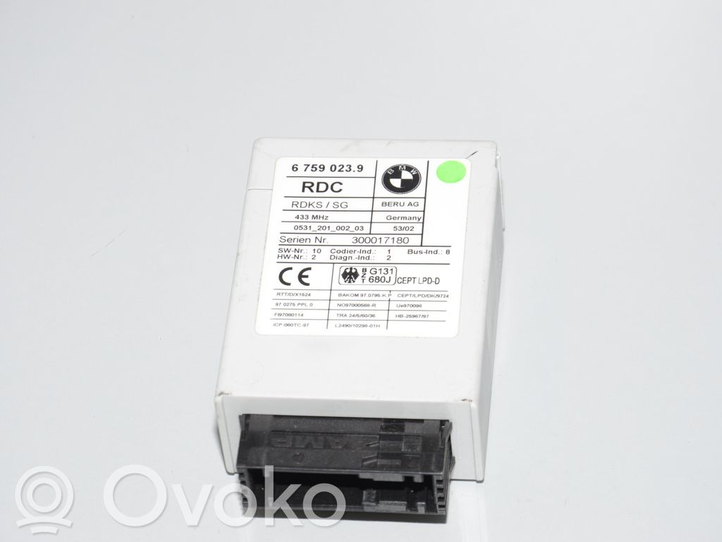 BMW X5 E53 Tire pressure control unit 