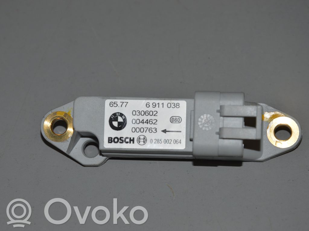 Airbag deployment crash/impact sensor   6911038