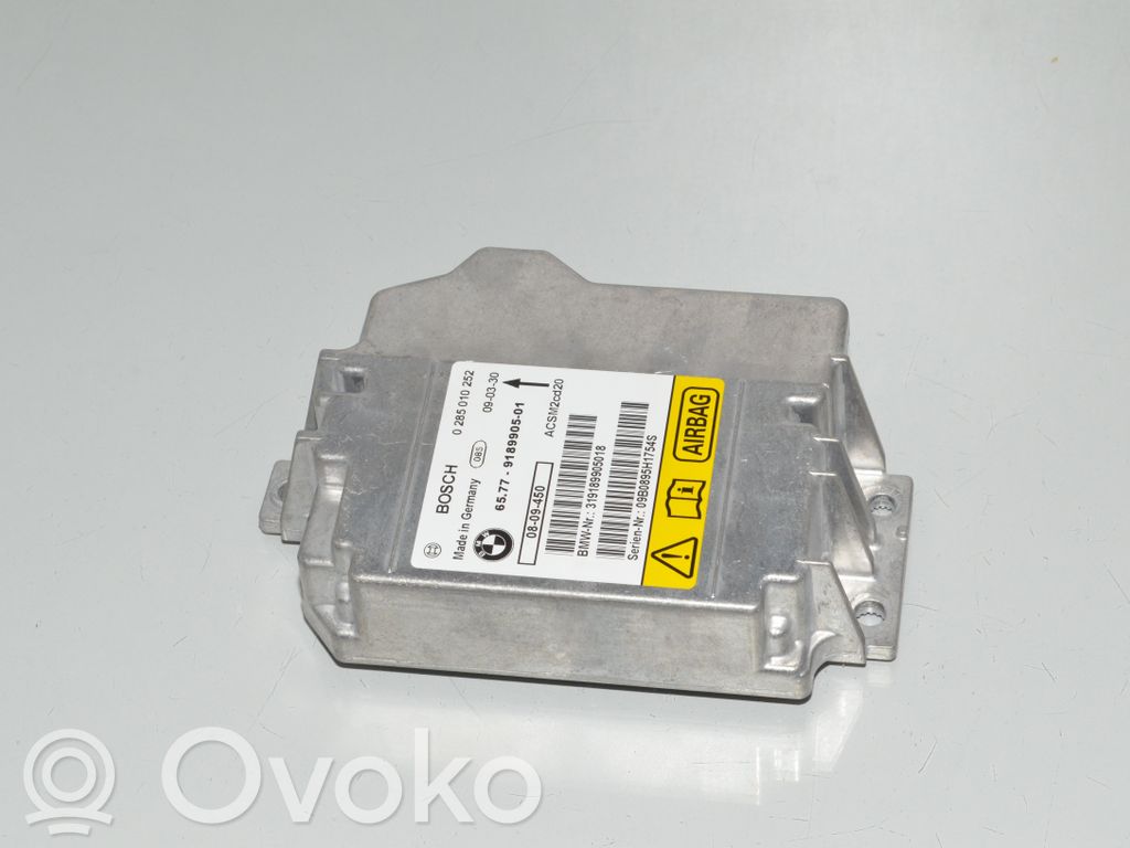 BMW X6 E71 Unidad de control/módulo del Airbag 