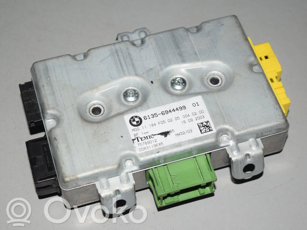 BMW 5 E60 E61 Turvatyynyn ohjainlaite/moduuli 