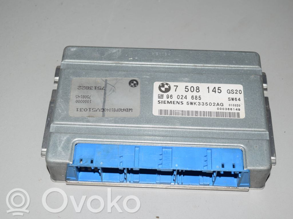 BMW 5 E39 Centralina/modulo scatola del cambio 