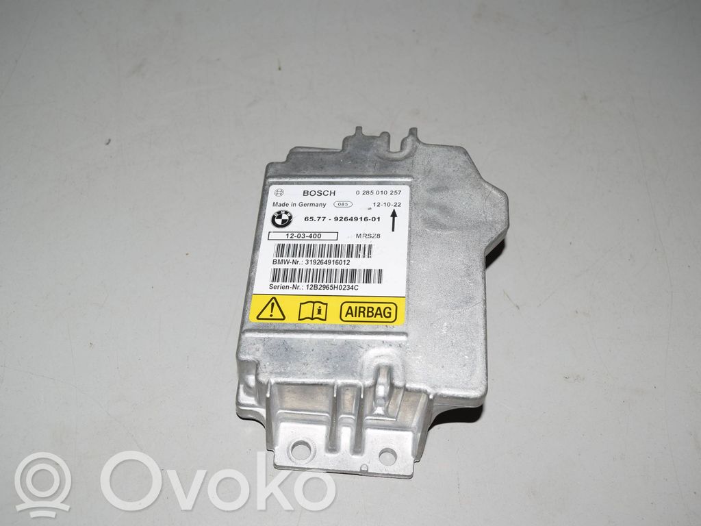BMW 3 E92 E93 Airbag control unit/module 