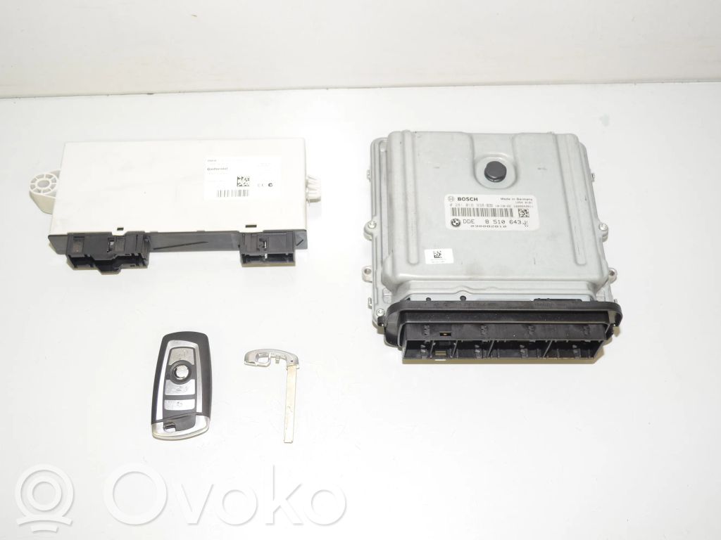 BMW 5 F10 F11 Engine ECU kit and lock set 