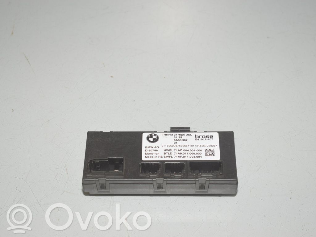 BMW iX Tailgate/trunk control unit/module 