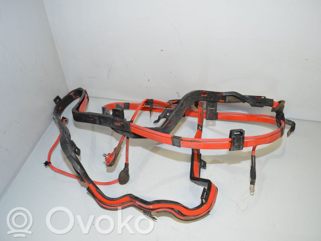 BMW 3 F30 F35 F31 Plus / Klema / Przewód akumulatora 