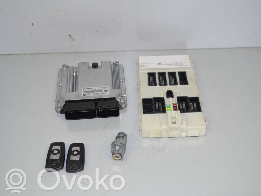 BMW 4 F36 Gran coupe Komputer / Sterownik ECU i komplet kluczy 