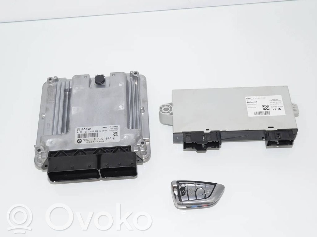 BMW 5 F10 F11 Engine ECU kit and lock set 