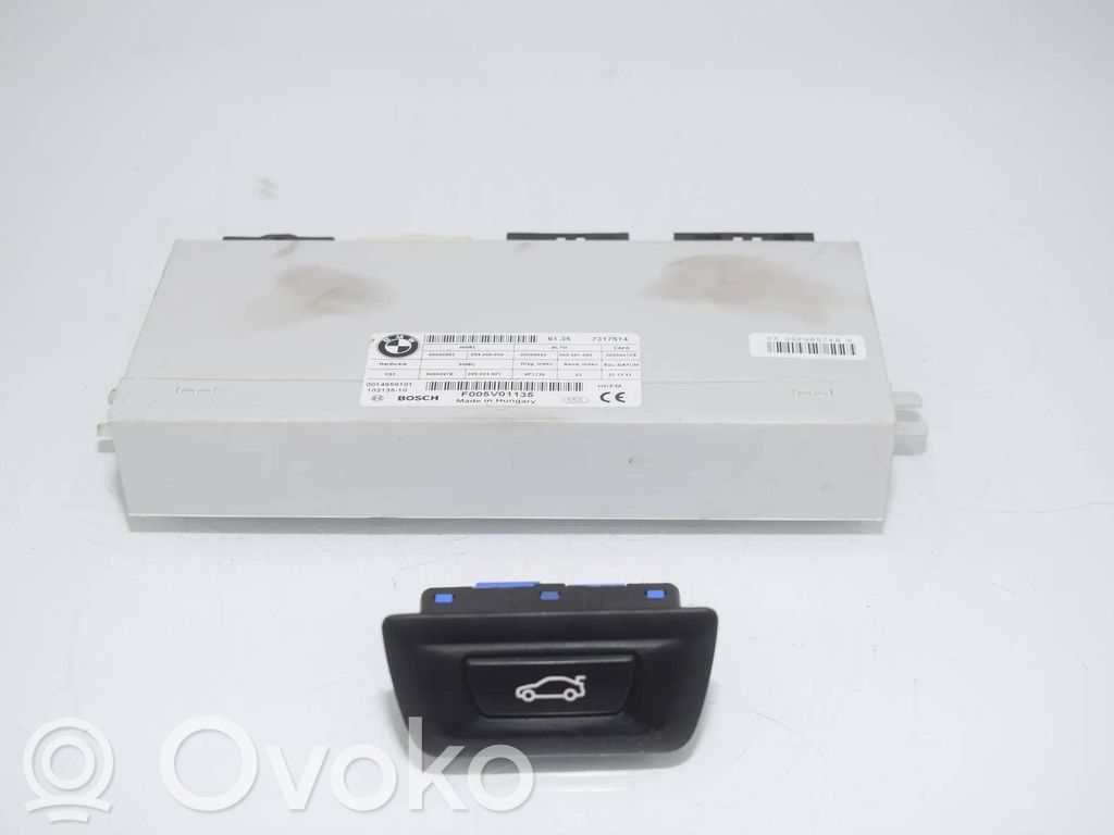 BMW 5 F10 F11 Tailgate/trunk control unit/module 