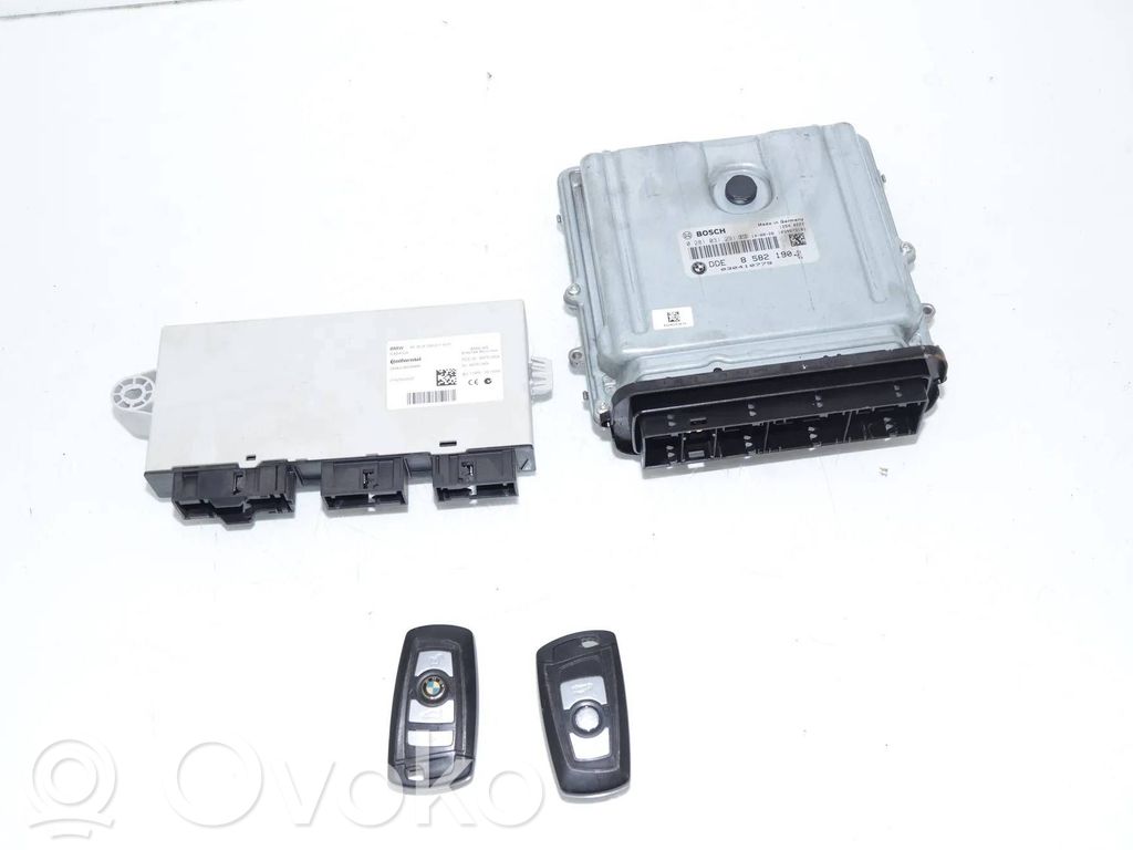 BMW 5 GT F07 Engine ECU kit and lock set 