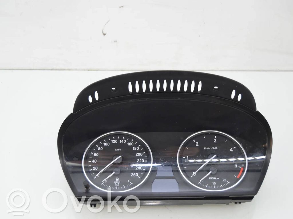 BMW X5 E70 Compteur de vitesse tableau de bord 