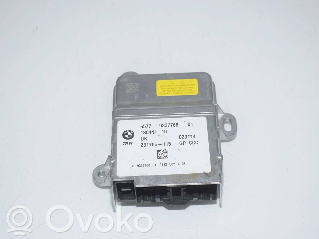 BMW i3 Airbag control unit/module 