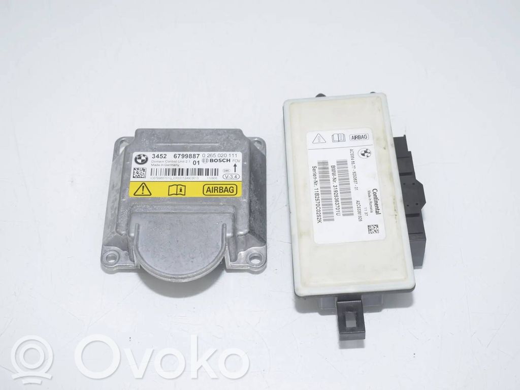 BMW 5 F10 F11 Centralina/modulo airbag 