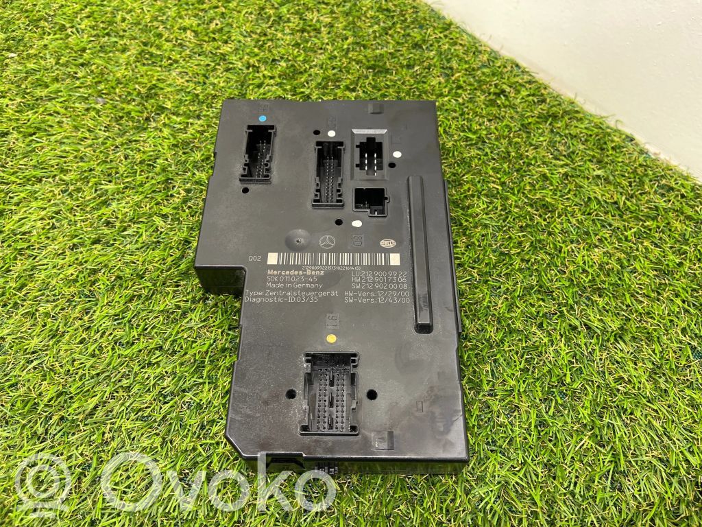 Mercedes-Benz E W212 SAM control unit 