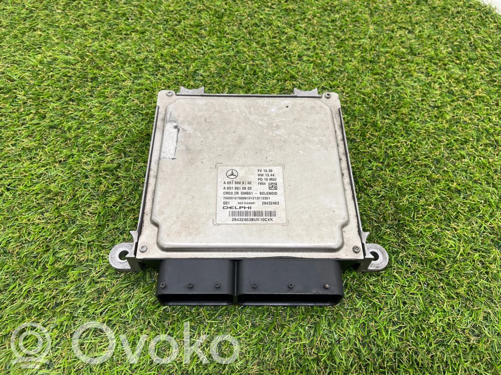 Engine control unit/module   A6519009102,A6519010602,28432463