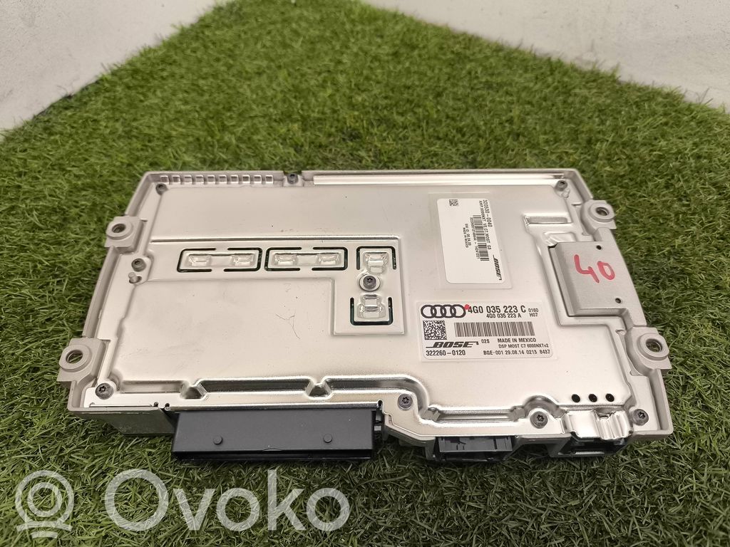Audi A6 S6 C7 4G Wzmacniacz audio 