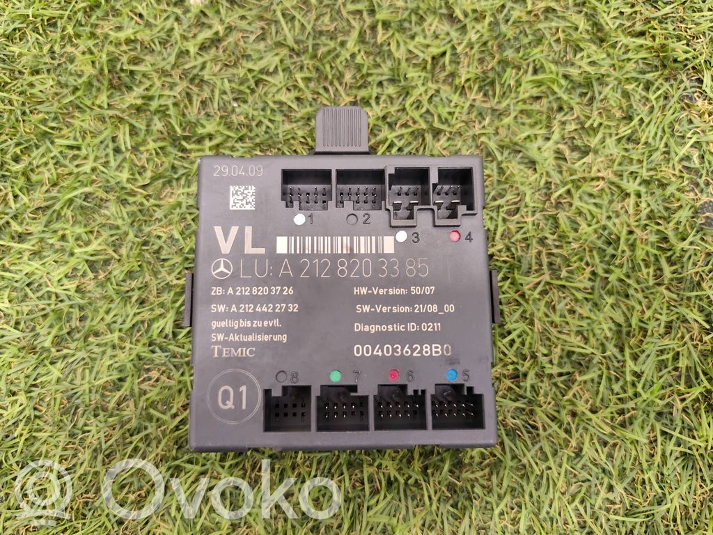 Mercedes-Benz E W212 Door control unit/module 