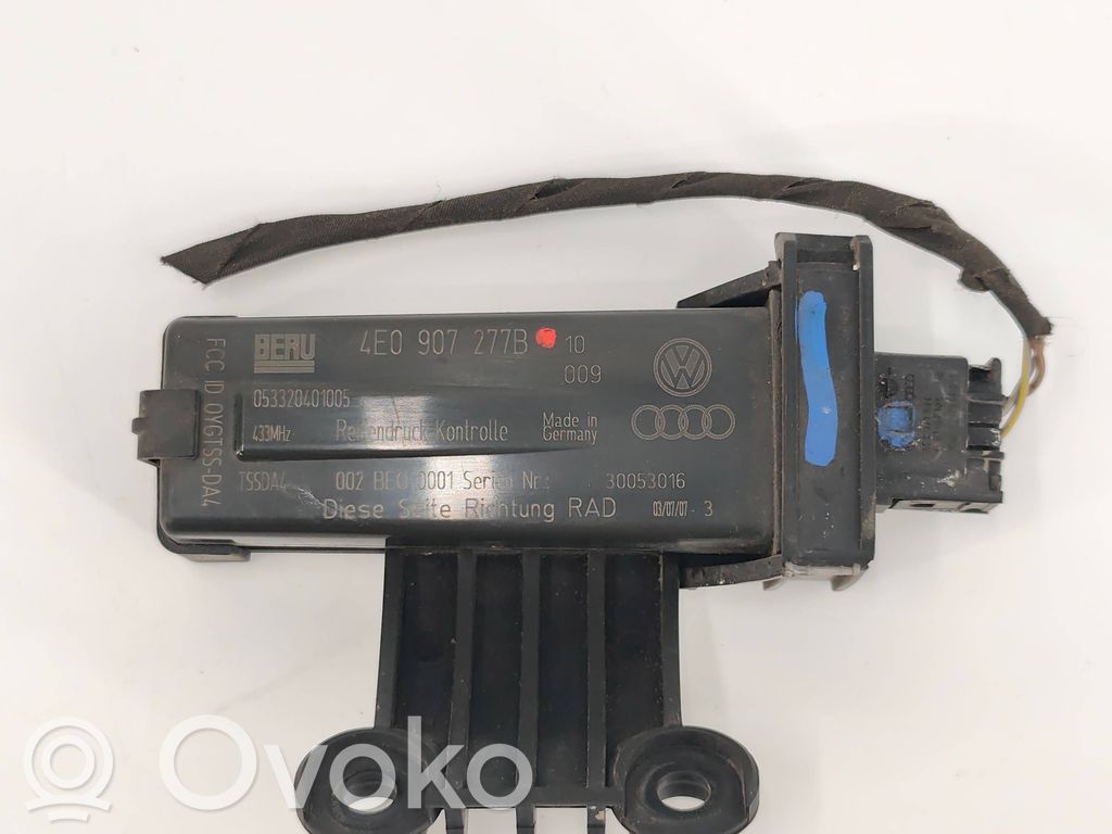 Audi A8 S8 D3 4E Sensor Reifendruckkontrolle RDK 