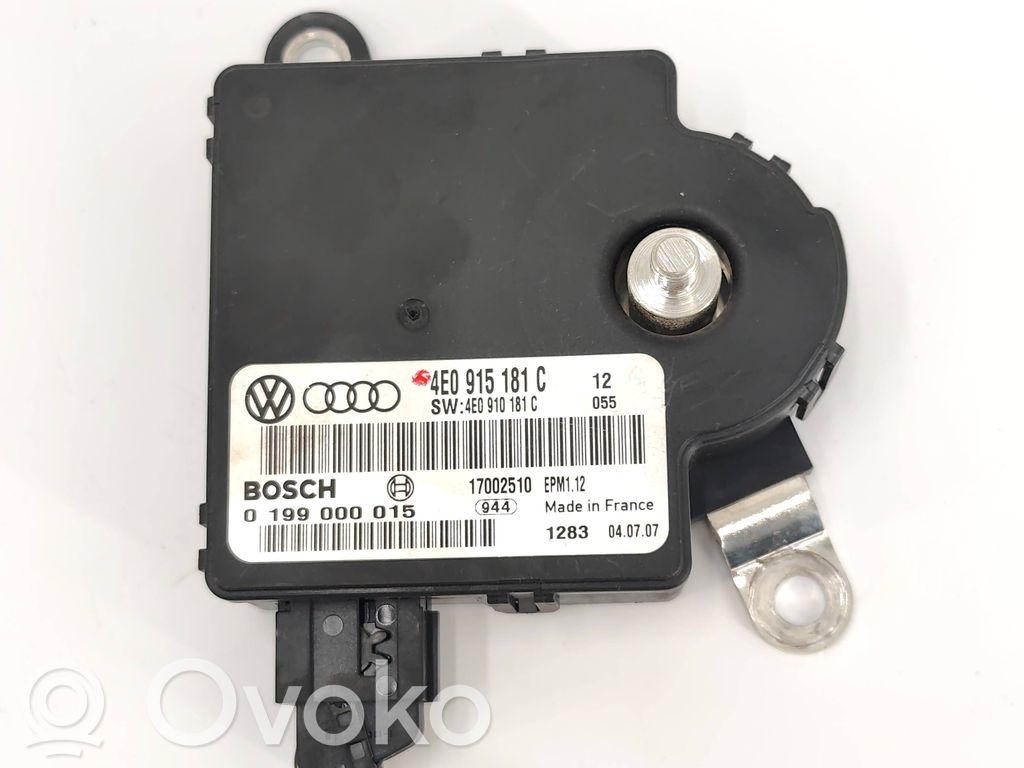 Audi A8 S8 D3 4E Modul control baterie 
