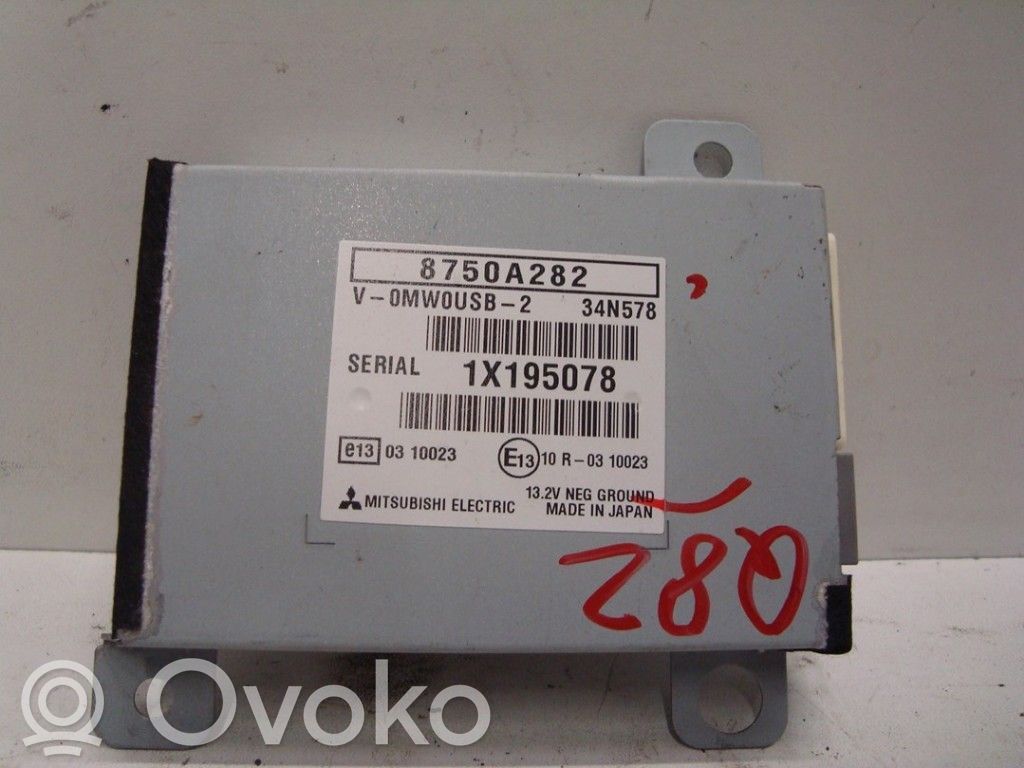 Mitsubishi ASX GPS navigation control unit/module 