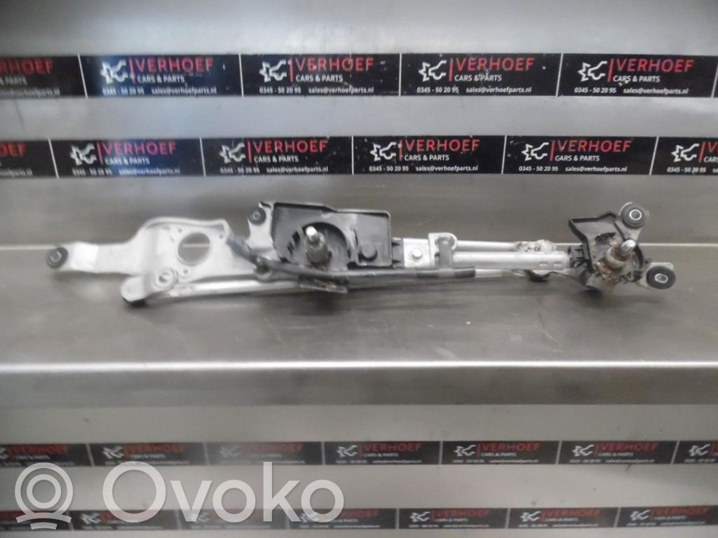 Front wiper linkage