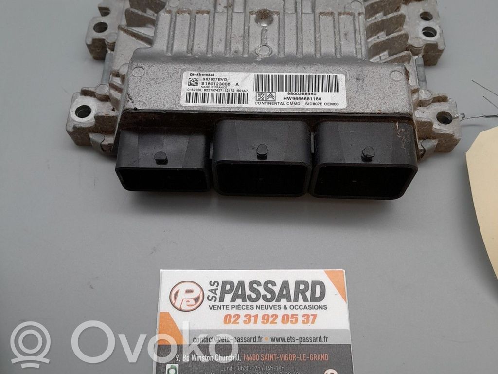 Citroen C4 I Picasso Engine control unit/module 