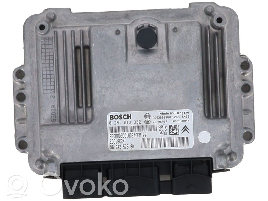 Peugeot 407 Unitate/modul de control motor 