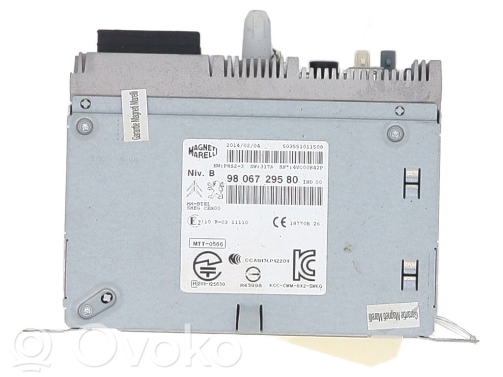 Peugeot 208 I Unitate principală radio/CD/DVD/GPS 