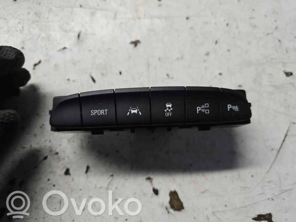 Opel Astra K Moldura del climatizador/control de calefacción 