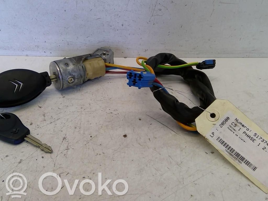 Citroen C5 Užvedimo spynelė 