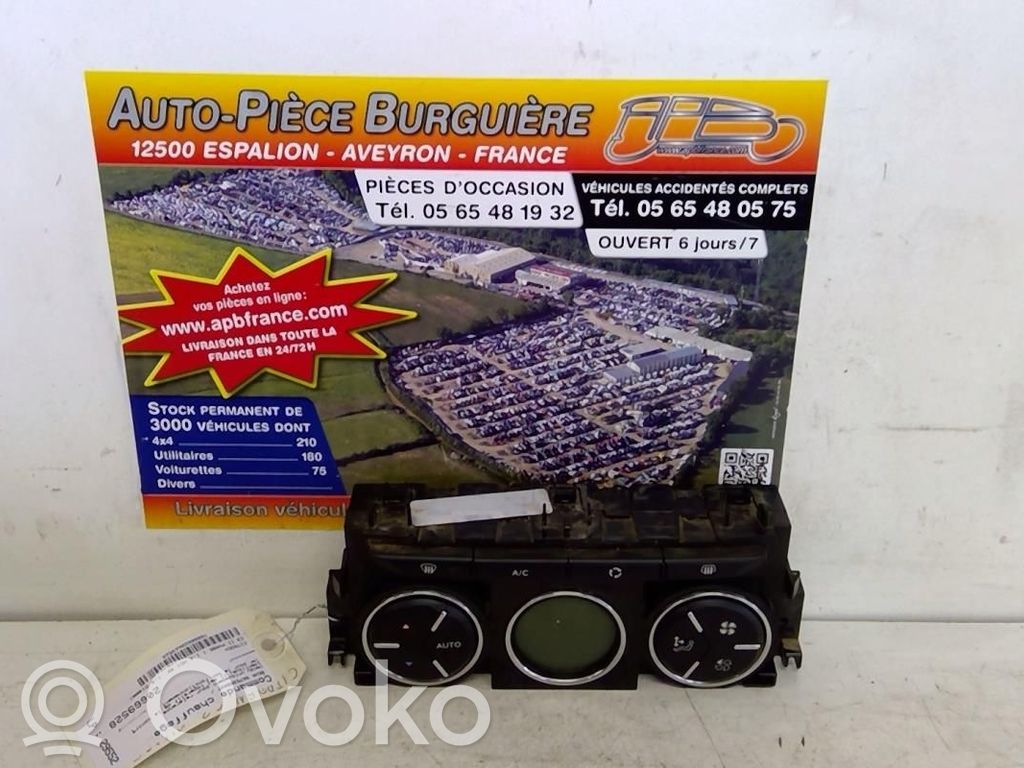 Citroen C3 Climate control unit 