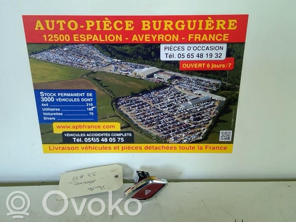 Citroen C3 Hazard light switch 