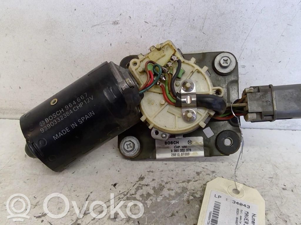Motor del limpiaparabrisas
