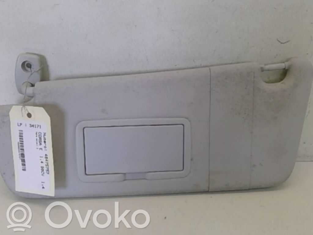 Opel Corsa E Sun visor 