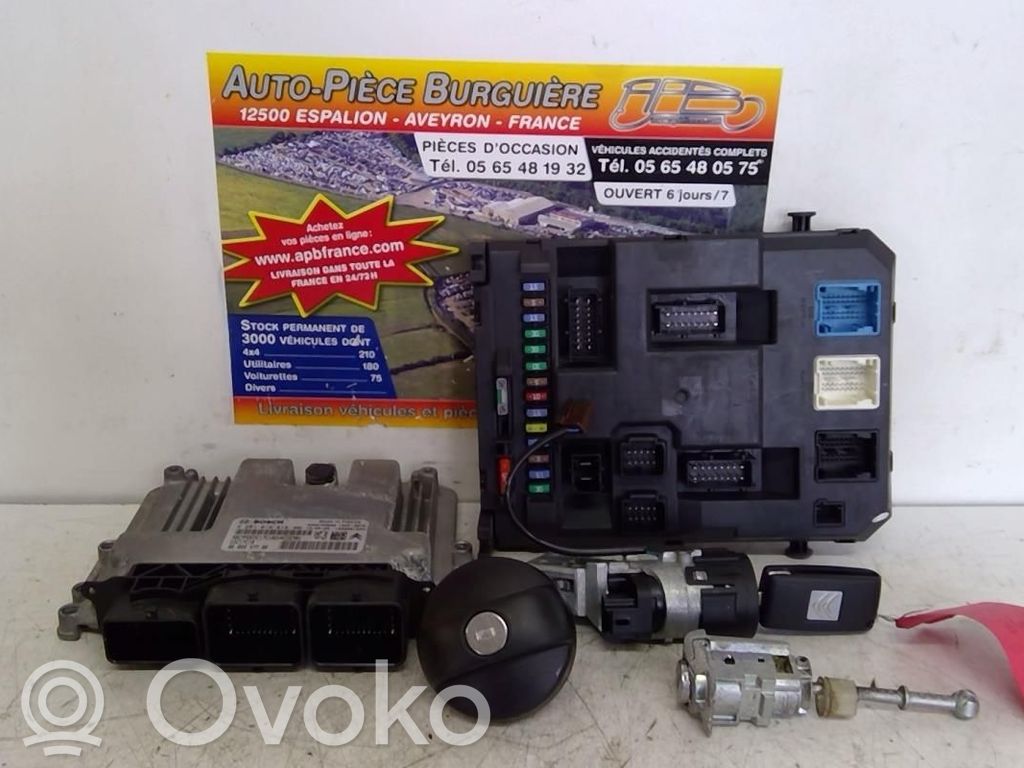 Engine ECU kit and lock set