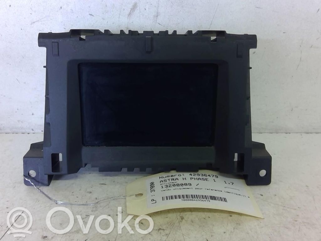 Opel Astra H Screen/display/small screen 