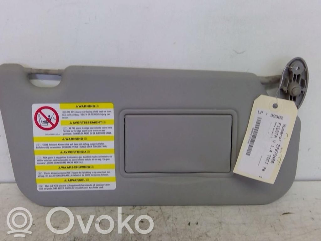 Ford Fiesta Sun visor 