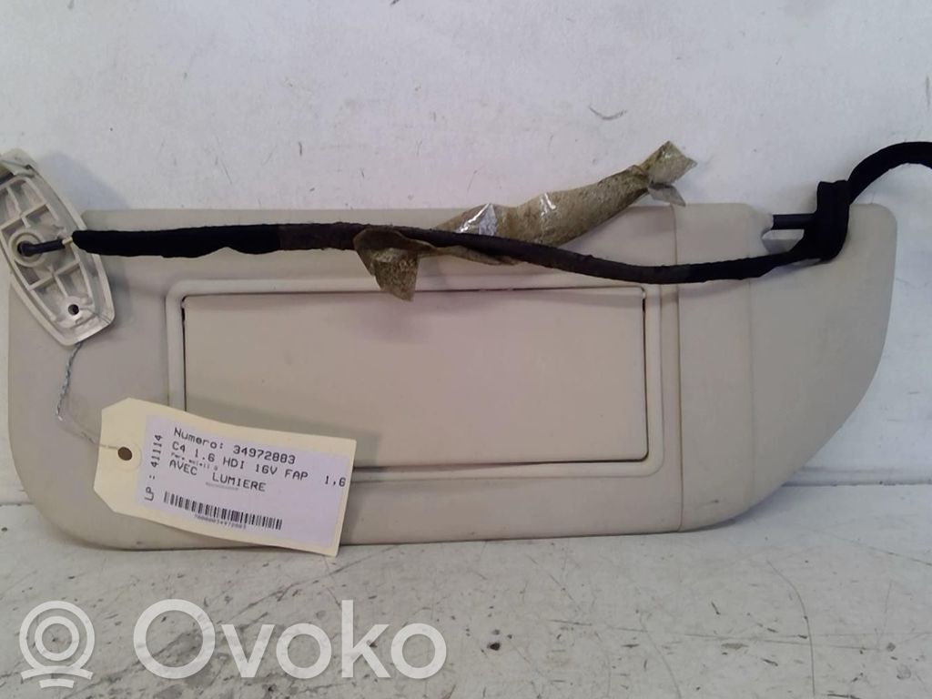 Citroen C4 I Sun visor 
