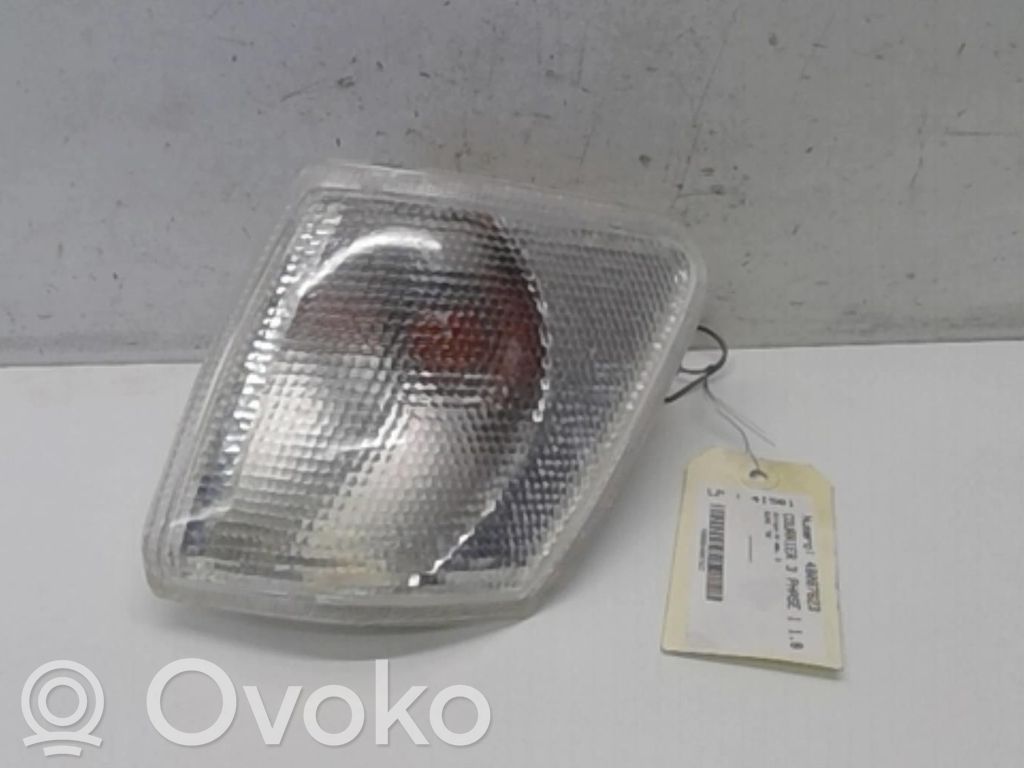 Front fender indicator light