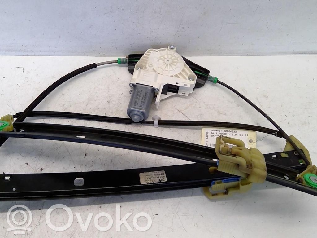 Audi A4 S4 B8 8K Macara ușă față cu motor 