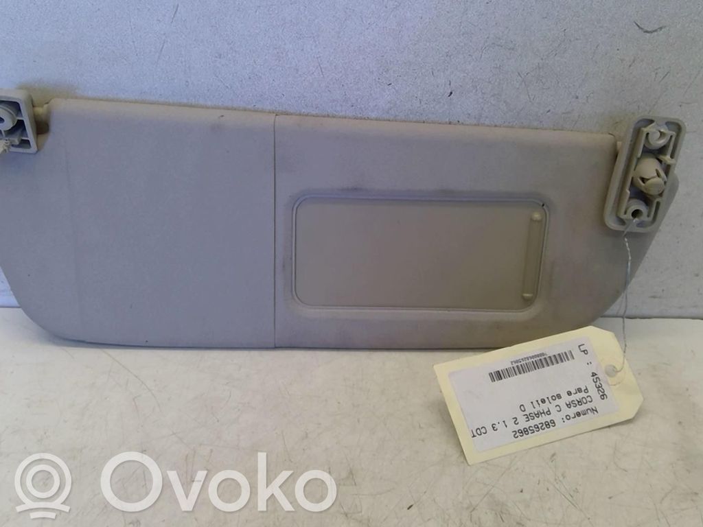 Opel Corsa C Saulessargu panelis 
