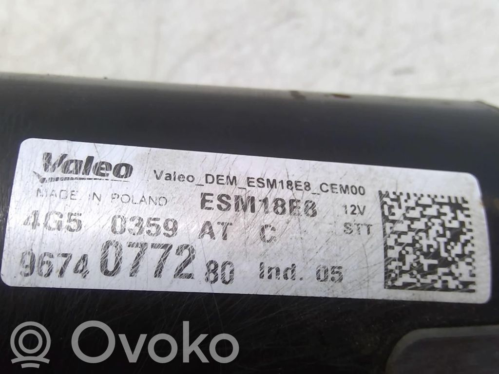 Peugeot 308 Starter motor 