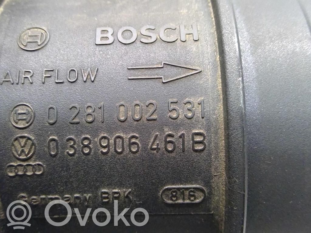Volkswagen Polo IV 9N3 Debitmetru aer 