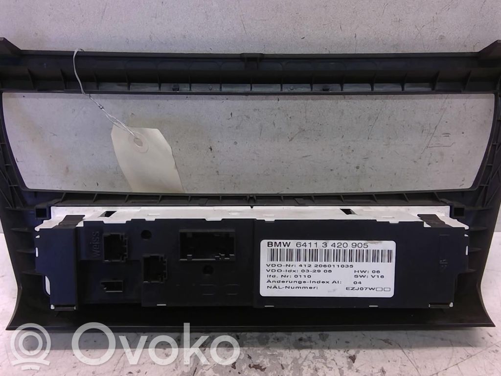 Climate control unit   64113420905